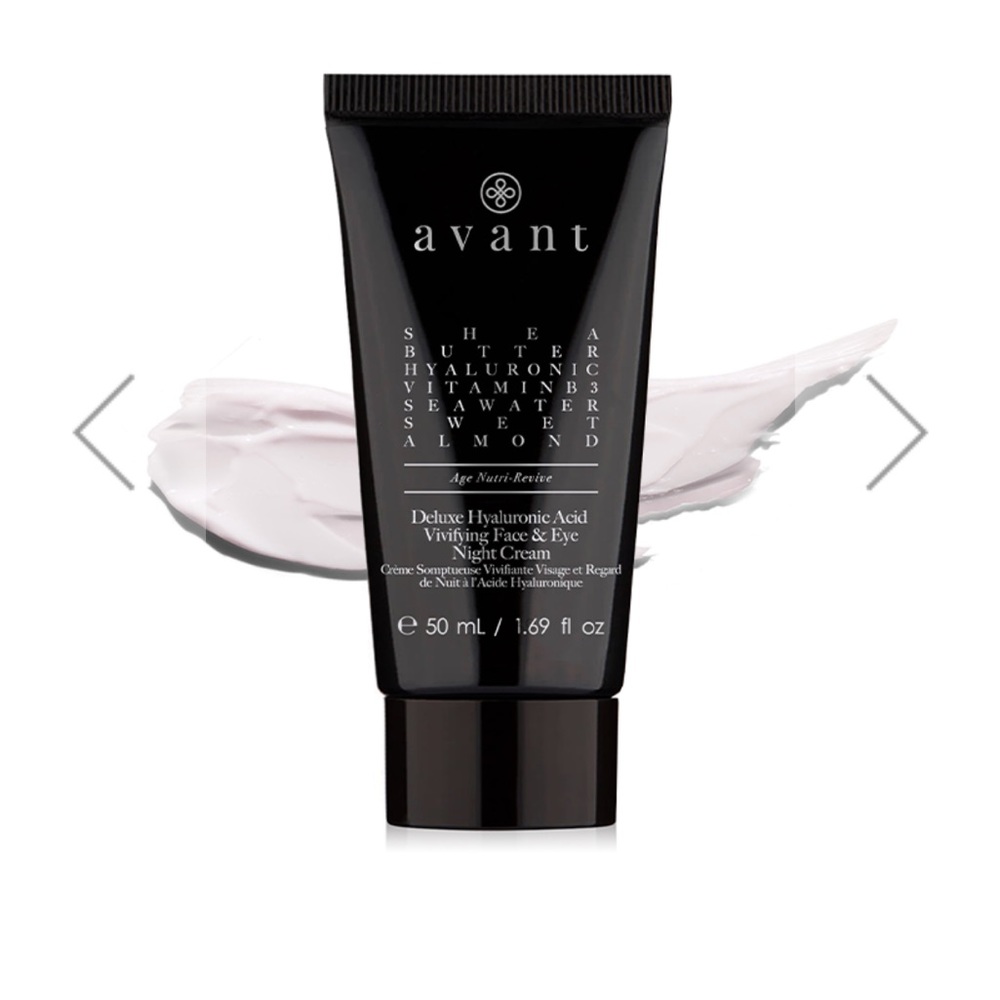 AVANT SKINCARE Deluxe Hyaluronic Acid Vivifying Face & Eye Night Cream